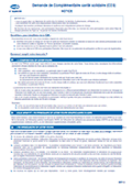 Formulaire demande CSS